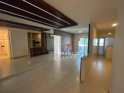 Apartamento com 2 dormitórios à venda, 82 m² por r$ 650.000 - canto do forte - praia grande/sp