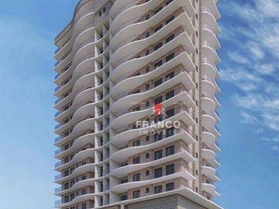 Apartamento com 3 dormitórios à venda, 109 m² por r$ 872.000,00 - vila guilhermina - praia grande/sp