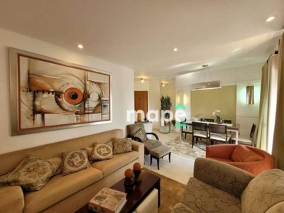 Apartamento com 3 dormitórios à venda, 110 m² por r$ 1.065.000,00 - pompéia - santos/sp
