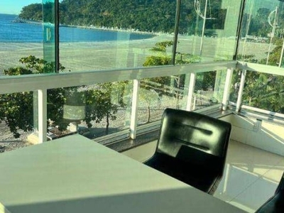 Apartamento com 3 dormitórios para alugar, 145 m² por r$ 16.000,02/mês - frente mar - balneário camboriú/sc