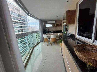 Apartamento com 3 quartos à venda no bairro Praia da Costa, 140m²