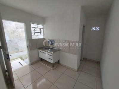 Casa com 1 quarto para alugar na rua serra parima, 88, campanário, diadema, 30 m2 por r$ 1.100