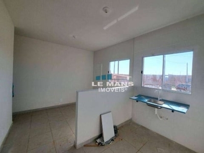 Casa com 2 dormitórios, 57 m² - venda por r$ 200.000,00 ou aluguel por r$ 900,00/mês - azaleas - saltinho/sp