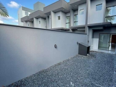 Casa com 2 dormitórios à venda, 71 m² por r$ 330.000,00 - vila nova - joinville/sc