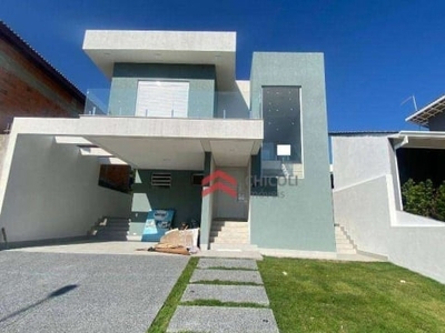 Casa com 3 dormitórios - 208 m²- villa rica - vargem grande paulista/sp