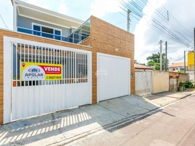 Casa com 3 quartos à venda na rua joão zaions, 85, sítio cercado, curitiba, 120 m2 por r$ 380.000