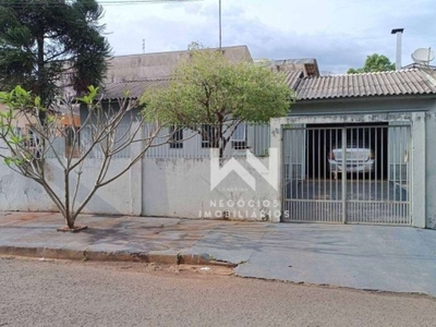 Casa com 4 dormitórios, 100 m² - venda por r$ 350.000,00 ou aluguel por r$ 1.400,00/mês - lindóia - londrina/pr