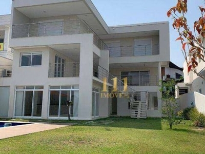 Casa com 4 dormitórios, 815 m² - venda por r$ 4.900.000,00 ou aluguel por r$ 16.550,00/mês - condomínio altos da serra i - são josé dos campos/sp