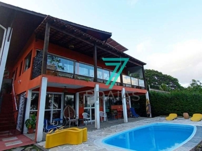 Casa com 5 dormitórios à venda, 400 m² por r$ 2.400.000,00 - praia da enseada - guarujá/sp