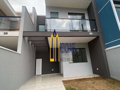 Casa de condomínio com 3 quartos / suite à venda, 90 m² por r$ 410.000