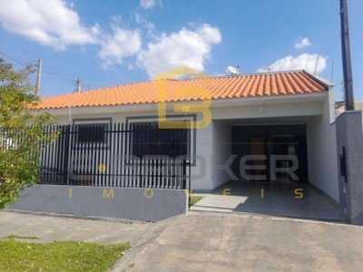 Casa para venda em maringá, jardim brasil, 2 dormitórios, 1 suíte, 1 banheiro, 4 vagas