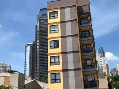 Flat com 1 dormitório para alugar, 10 m² por r$ 2.885,00/mês - mossunguê - curitiba/pr