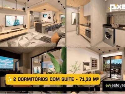 Flat com 2 quartos à venda na rua maracajú, vila tibério, ribeirão preto, 71 m2 por r$ 474.000