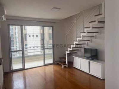 Flat com 2 quartos para alugar na al. dos jurupis, 800, moema, são paulo, 73 m2 por r$ 4.700