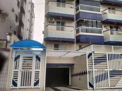 Kitnet com 1 dormitório à venda, 28 m² por r$ 140.000,00 - mirim - praia grande/sp