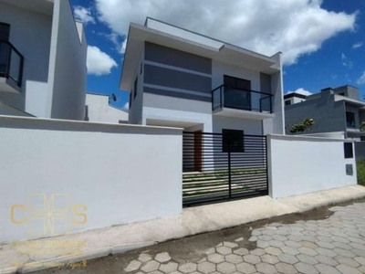 Sobrado com 3 dormitórios à venda, 98 m² por r$ 649.000,00 - itajuba - barra velha/sc