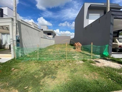 Terreno à venda, 150 m² por r$ 371.000,00 - condomínio park real - indaiatuba/sp