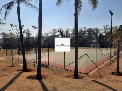 Terreno em condomínio para venda em piracicaba, reserva jequitibá