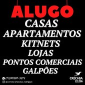 Alugo (Casas, Apartamentos, KitNets, Lojas, Pontos Comerciais, Salas, Galpões.