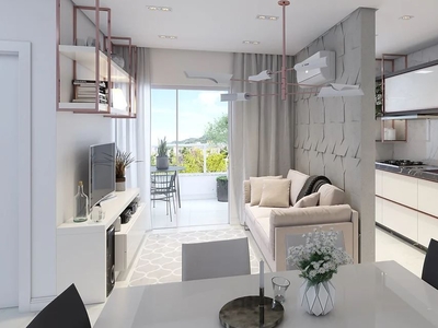 Apartamento Duplex em Ingleses do Rio Vermelho, Florianópolis/SC de 102m² 3 quartos à venda por R$ 850.027,54