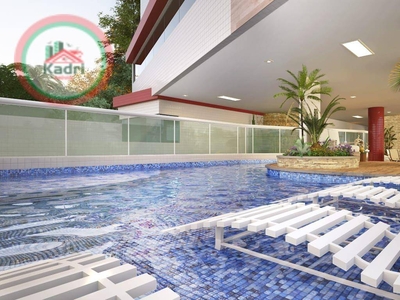 Apartamento em Boqueirão, Praia Grande/SP de 65m² 2 quartos à venda por R$ 464.666,00