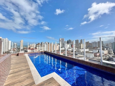 Apartamento em Boqueirão, Praia Grande/SP de 69m² 2 quartos à venda por R$ 418.900,00
