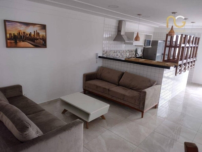 Apartamento em Cidade Ocian, Praia Grande/SP de 75m² 2 quartos à venda por R$ 419.000,00