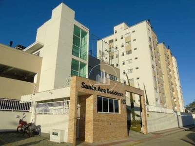 Apartamento em Caminho Novo, Palhoça/SC de 55m² 2 quartos à venda por R$ 275.000,00