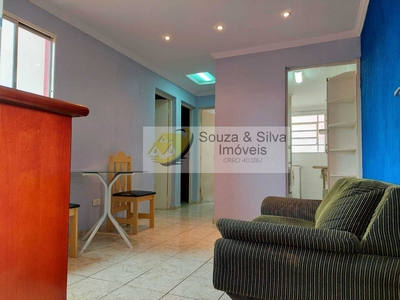 Apartamento em Chácara Jafet, Mogi das Cruzes/SP de 50m² 2 quartos à venda por R$ 174.500,00