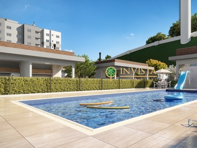 Apartamento em Cidade Universitária Pedra Branca, Palhoça/SC de 0m² 2 quartos à venda por R$ 284.000,00