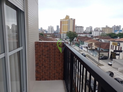 Apartamento em Encruzilhada, Santos/SP de 68m² 2 quartos à venda por R$ 549.000,00