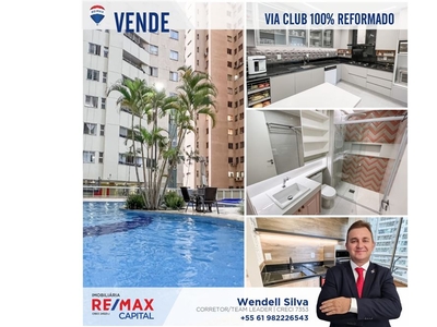 Apartamento em Norte (Águas Claras), Brasília/DF de 96m² 3 quartos à venda por R$ 879.000,00