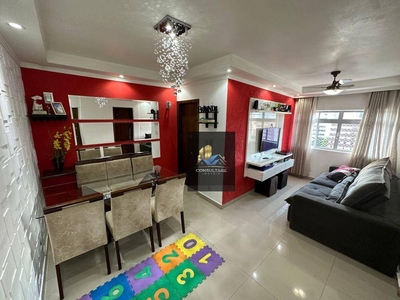 Apartamento em Vila Matias, Santos/SP de 102m² 2 quartos à venda por R$ 439.000,00