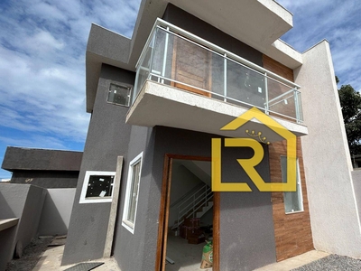 Casa em Verdes Mares, Rio das Ostras/RJ de 84m² 2 quartos à venda por R$ 319.000,00