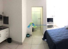 Kitnet com 1 dormitório para alugar, 35 m² por r$ 1.200,00/mês - mirandópolis - são paulo/sp