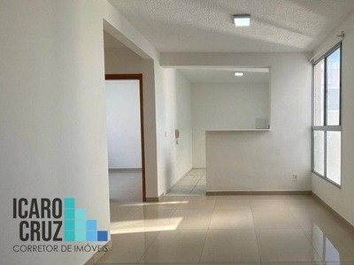 Apartamento com 2 quartos para alugar, 42 m² por R$ 950/mês - Abrantes - Camaçari/BA