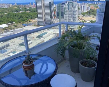 ALUGO BELÍSSIMO APARTAMENTO DUPLEX NO CAMINHO DAS ÁRVORES, 3/4, MOBILIADO, R$ 7.000,00 MAI