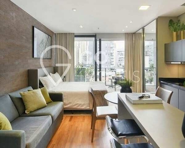 Apartamento com 1 dormitório para alugar, 35 m² por R$ 6.000/mês - Vila Olímpia - São Paul