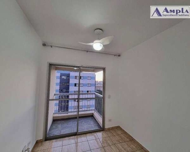 Apartamento com 1 dormitório para alugar, 50 m² por R$ 2.183,25/mês - Tatuapé - São Paulo