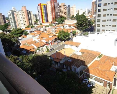 Apartamento com 1 dormitório para alugar, 59 m² por R$ 2.348,00/mês - Cambuí - Campinas/SP