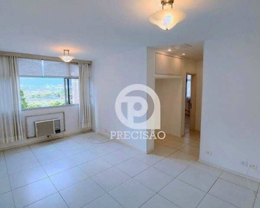 Apartamento com 2 dormitórios para alugar, 60 m² por R$ 7.268,00/mês - Leblon - Rio de Jan