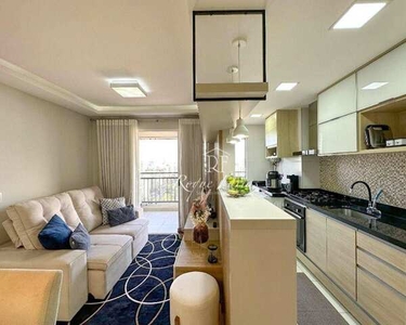 Apartamento com 2 dormitórios para alugar, 62 m² por R$ 4.337,20/mês - Vila São Silvestre