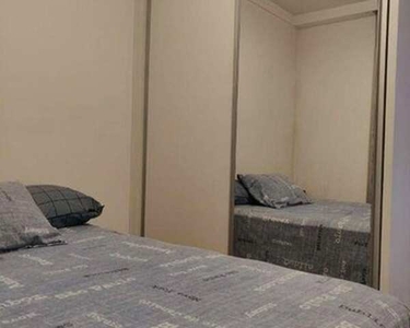 Apartamento com 2 dormitórios para alugar, 63 m² por R$ 3.270,00/mês - Vila Valparaíso - S