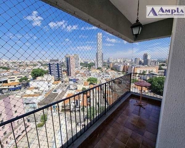 Apartamento com 2 dormitórios para alugar, 65 m² por R$ 3.569,75/mês - Tatuapé - São Paulo