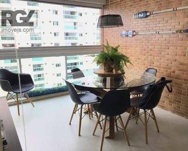 Apartamento com 2 dormitórios para alugar, 77 m² por R$ 5.900,00/mês - Ponta da Praia - Sa