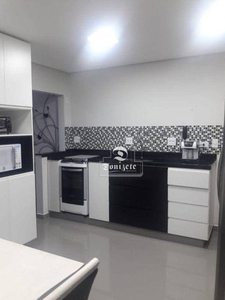 Apartamento com 3 dormitórios à venda, 124 m² por R$ 744.000,00 - Vila Guiomar - Santo And