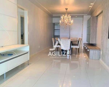 Apartamento com 3 dormitórios para alugar, 126 m² por R$ 4.950,00/mês - Glória - Macaé/RJ