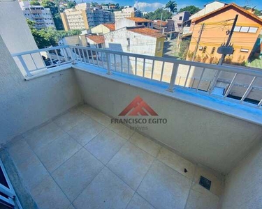 Apartamento com 3 dormitórios para alugar, 75 m² por R$ 2.563,55/mês - Badu - Niterói/RJ