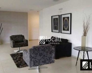 Apartamento com 3 dormitórios para alugar, 90 m² por R$ 3.200,00/mês - Jardim Vivendas - S