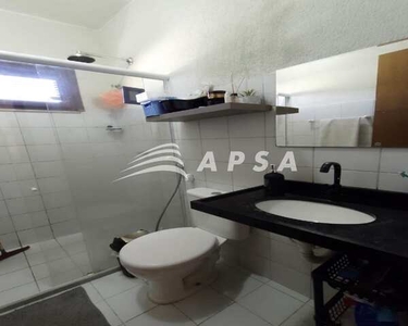 APARTAMENTO COM 59 M². SALA, DOIS QUARTOS, VARANDA, COZINHA, ÁREA DE SERVIÇO E BANHEIRO SO